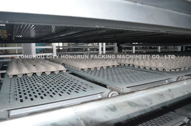 High Speed 4000 PCS / H Egg Carton Machine / Egg Crate Making Machine