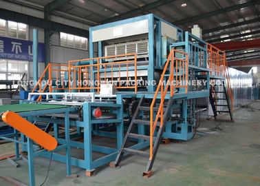 High Speed 4000 PCS / H Egg Carton Machine / Egg Crate Making Machine