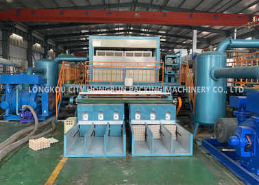 Pulp Egg Tray Moulding Machine , Egg Carton Machine Pulp Molding Machine